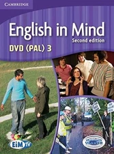 English in Mind Level 3 DVD (PAL), Lightning Pictures, Excellent condition, Book
