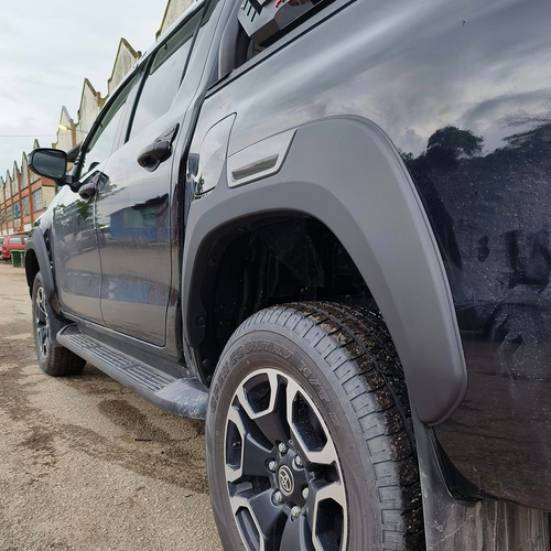 für Toyota Hilux Revo 2015-2025 Doppelkabine Radlaufe Kotflügelverbreiterung - Bild 2 von 10
