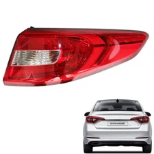 Right Passenger Outer Tail Light Halogen W/bulb Brake For Hyundai Sonata 2015-17