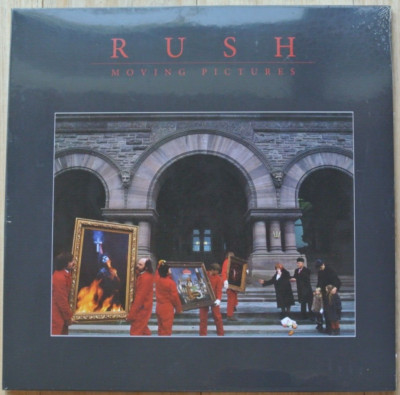 RUSH Moving Pictures LP 40-th Anniv Half-Speed Mastered 180g Vinyl Gate-fold