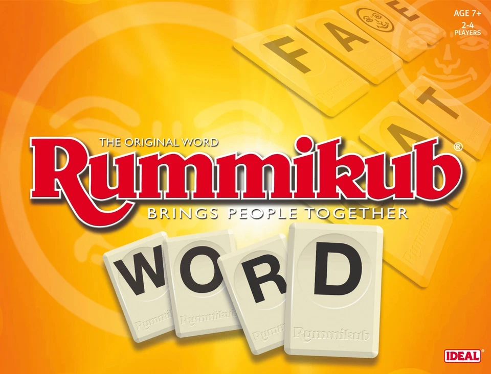 Rummikub Word Game by IDEAL - Classic Word-Building Tile Game for All Ages - Image 2 of 4