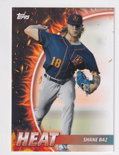 2021 Topps Pro Debut THE COGENERATION HEAT #TC-2 SHANE BAZ RC Rookie Rays