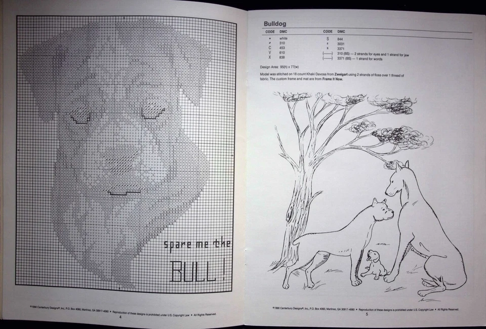 VINTAGE CANTERBURY DESIGNS MAN'S BEST FRIEND COLLECTION MARY ELLEN YANICH - Image 3 of 4