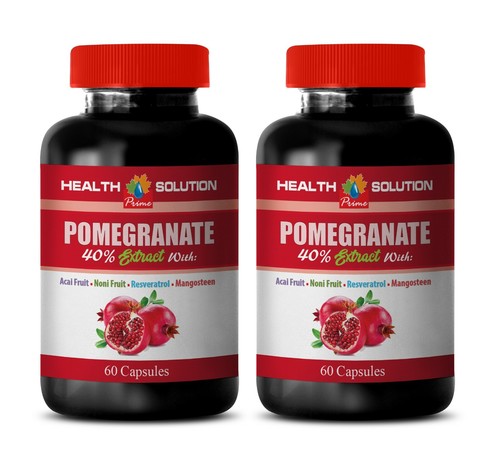 pomegranate heart health, Pomegranate 40% Extract, superfruit capsules 2B - Picture 1 of 9