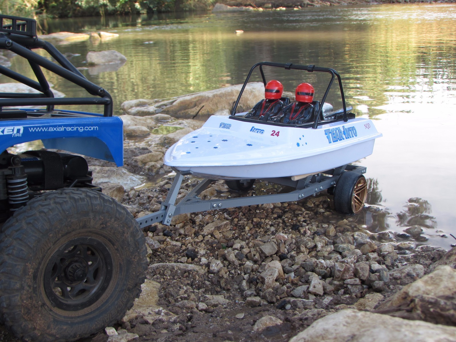 Radio Control Boat Trailer frame KIT NO WHEELS NO AXLE for rc boat nqd