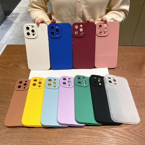 Coque Étui Pour iPhone 15 14 13 12 Pro Max 11 XS 8 Doux Antichoc Silicone Housse - Photo 7 sur 25