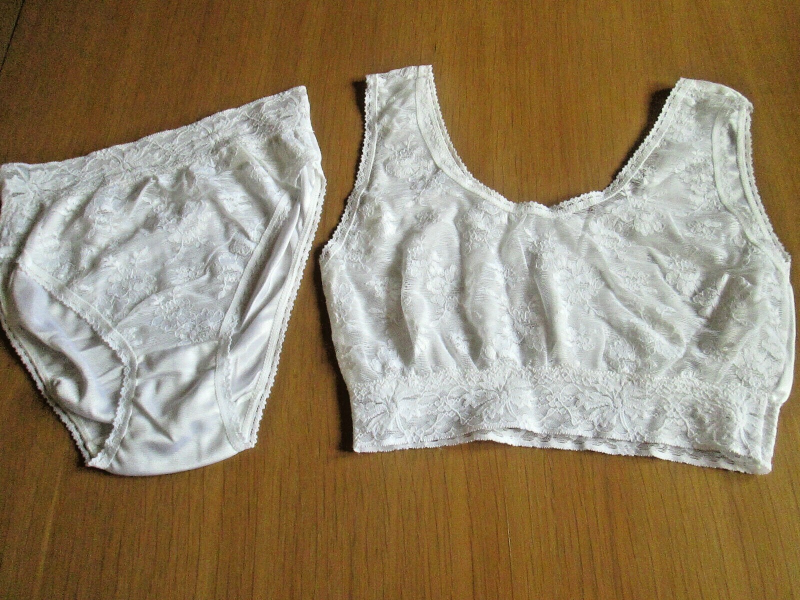 white cami bra