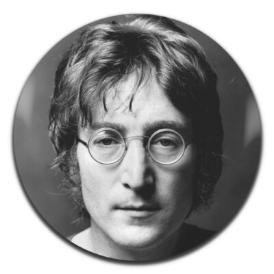 John Lennon Beatles Rock Sänger 25 mm / 1 Zoll D Pin Button Anstecker