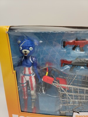 NEW FORTNITE Shopping Cart Pack FIREWORKS & WARPAINT 7” Action