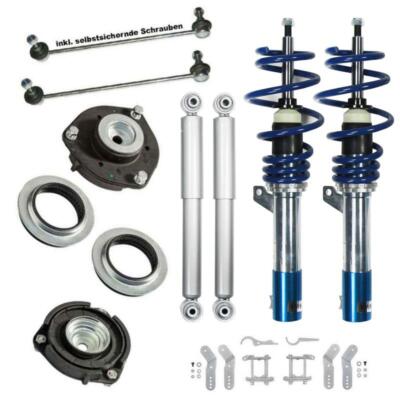JOM Sport Gewindefahrwerk Domlager Koppelstangen Set für VW Caddy 3 1,9 2,0 TDI