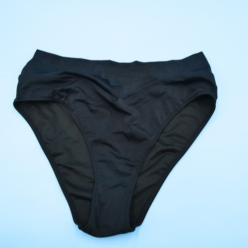 Victorias Secret Large Black HiWaisted Brazilian Hipster Bikini Bottom