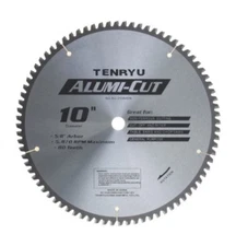 Tenryu AC-25580DN 10" x 80T x 5/8" Arbor Alumi-Cut Blade