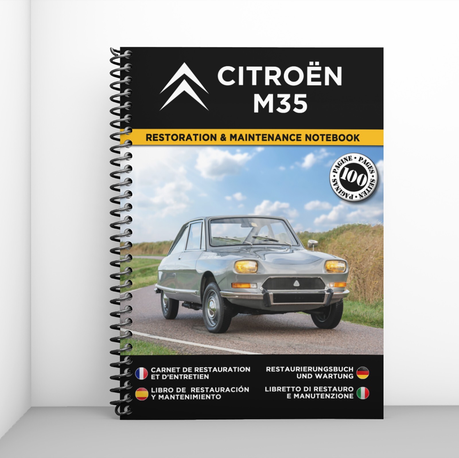 Citroën M35 cahier de restauration manuel entretien pour moteur rotatif monorotor