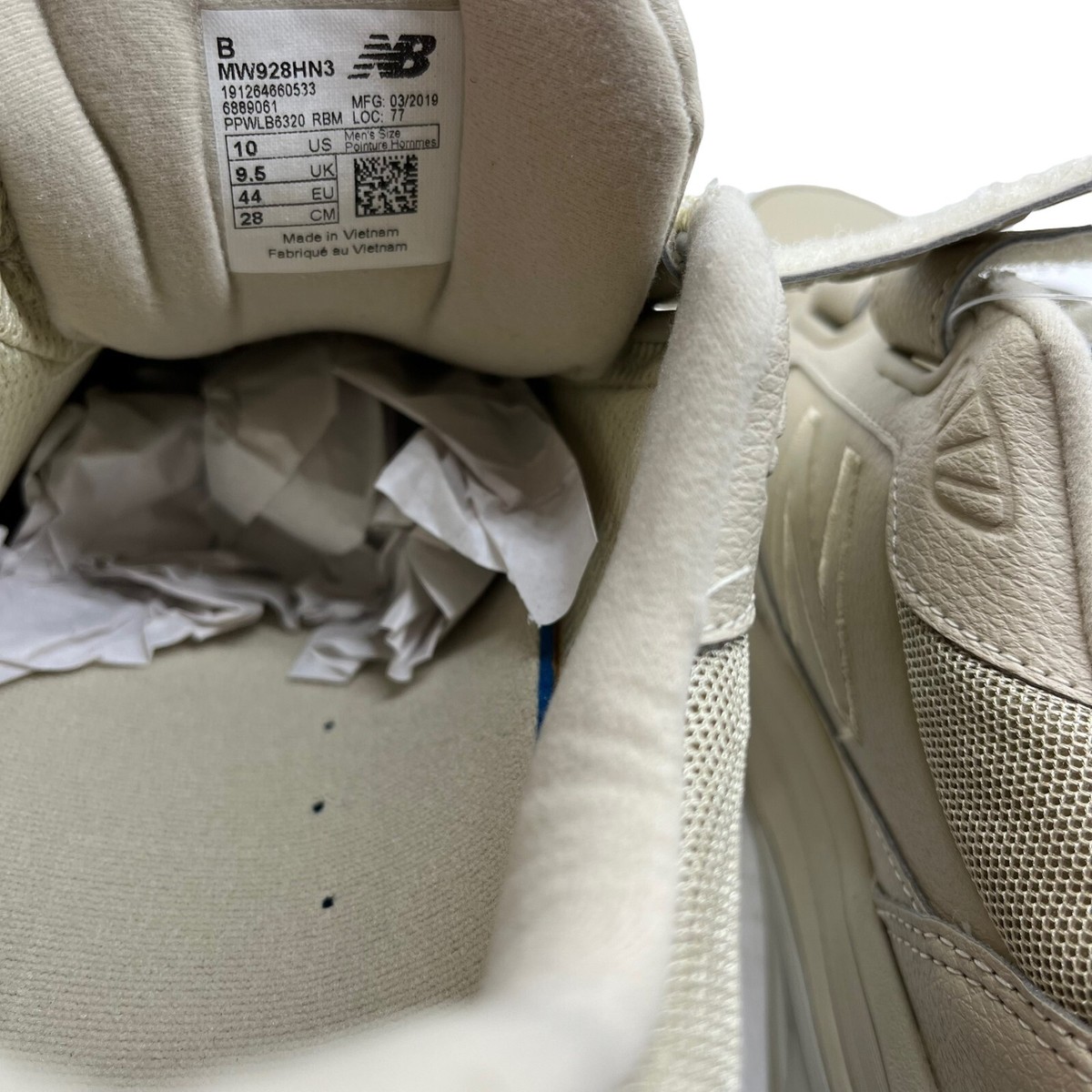 New Balance Leather Walking Shoes Mens 928 V3 MW928HN3 Beige Size 10 B Narrow New Balance 928v3 Shoes Mens Size 15 B Walking Sneakers  main image 4
