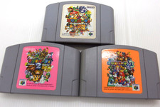 Nintendo 64 Mario Party 1 2 3 Game lot of 3 official Nintendo Japan NTSC-J