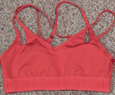 Victorias Secret PINK Sports Bra Small Pink Ultimate Strappy XS