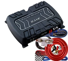 Power Acoustik BAMF1-3000D BAMF Series 3000W Max Class D Monoblock Amplifier