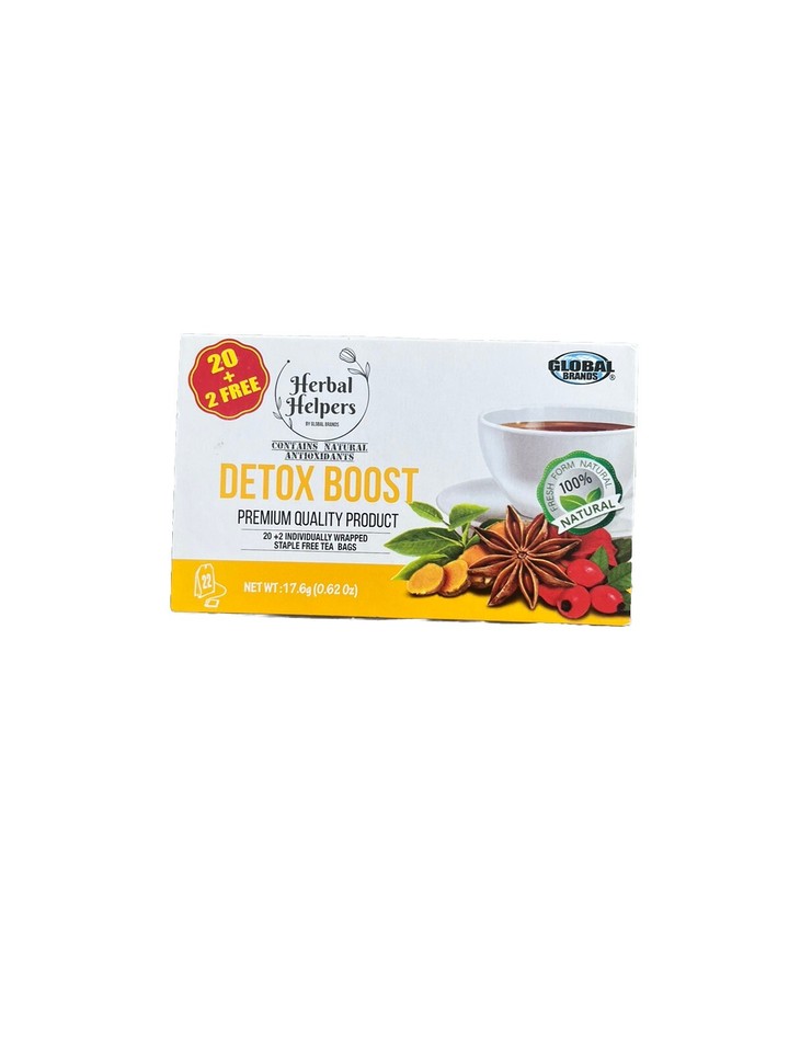 Herbal Helpers Detox Boost Tea Exp.01/2025 eBay
