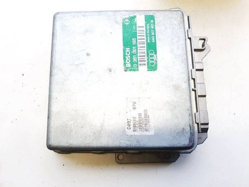 Audi 80 1992 ECU Engine Computer (Engine Control Unit) 0281001185, #1804393-65