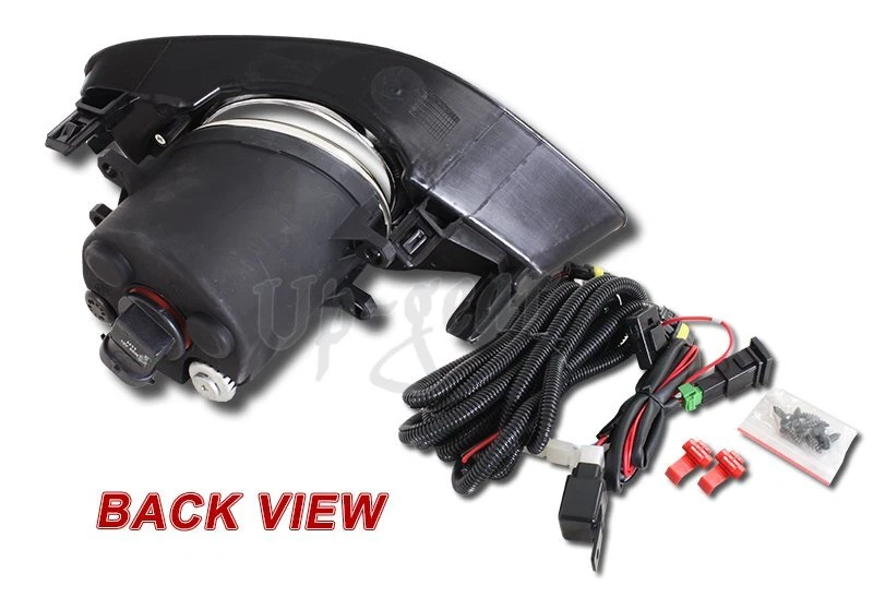 Kit de luces antiniebla para parachoques de lente transparente de vidrio para Toyota Corolla 2009-2010 Foto 4 de 4