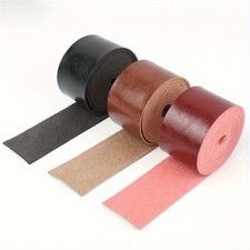 2m PU Faux Leather Strap Strip DIY Craft Accessories 5cm Red Brown Black