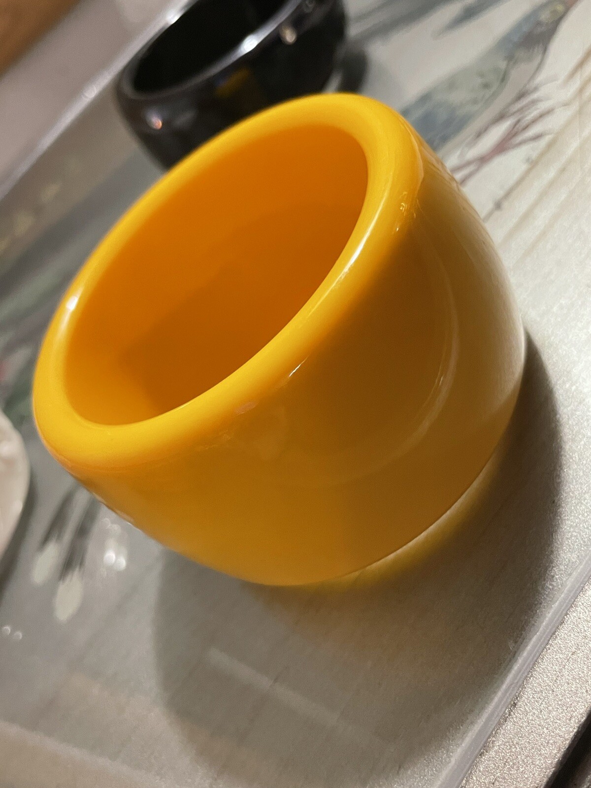 HUGE SOLID Bakelite Bangle Bracelet  - 124 Grams - image 7