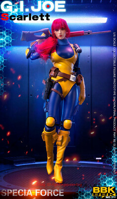 BBK BBK013 G.I.JOE Scarlett 1/6 Scale Figure INSTOCK