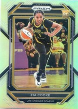 2023 Panini Prizm WNBA ZIA COOKE RC ROOKIE #142 SILVER PRIZM SPARKS