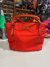 Kate Spade Union Square Orange Dual Tophandle Diaper Bag Shoulder Purse