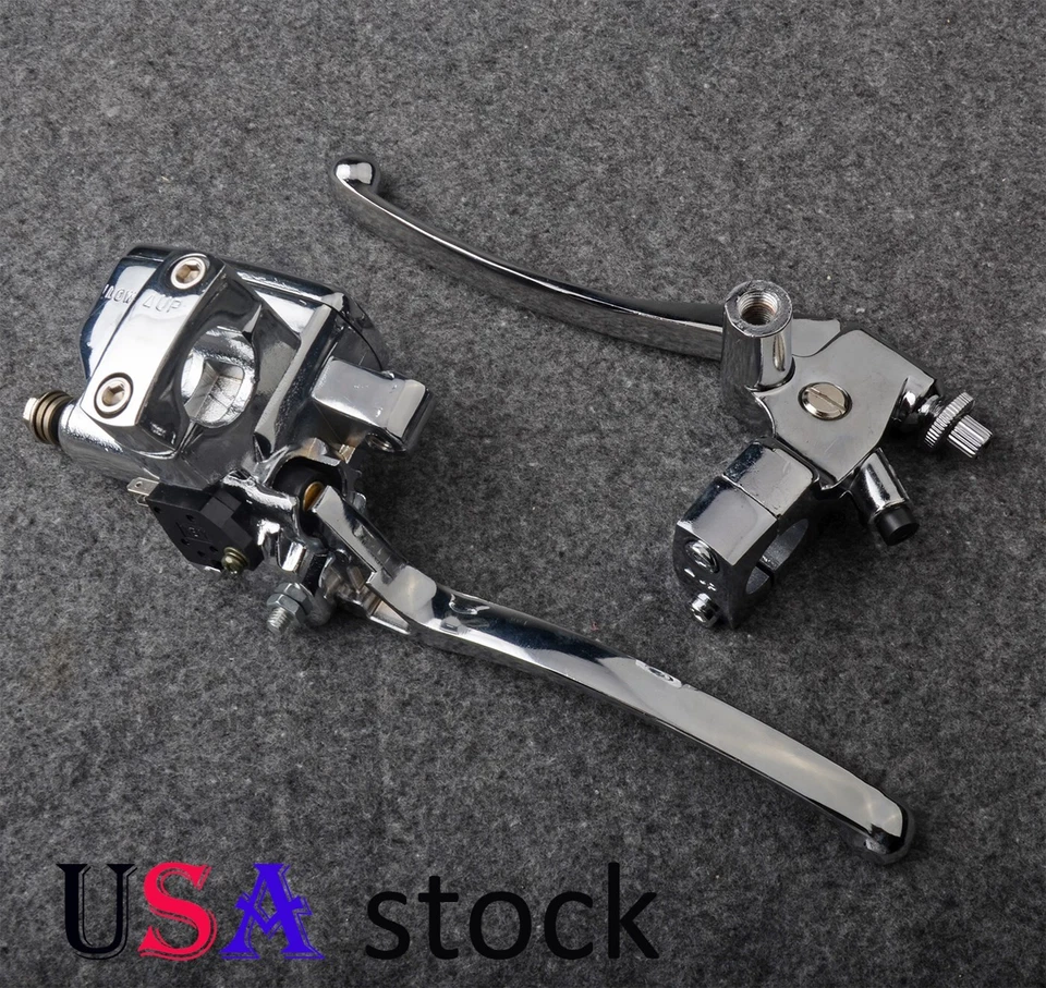 Palancas de embrague cilindro maestro de freno de EE. UU. para Suzuki Boulevard M50 C50 S40 LS650 Foto 3 de 4