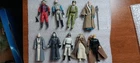 Vintage Star Wars 9 Figure Lot Return of the Jedi w/Accessories