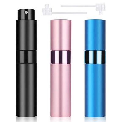 Parfüm Zerstäuber 10 ml 3 Stück Mini Reise Flakon nachfüllbar Sprüh Atomizer Set