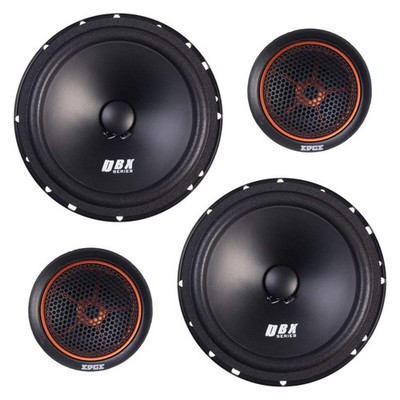 Edge DBX Serie EDBX6C-E1 2-Wege Komponenten-Lautsprecher 6,5 Zoll 100 W RMS Paar
