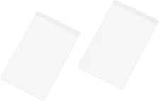 Leadigol 100PCS Plastic Insert Credit Card Holder, Clear Card Protective Sleeves