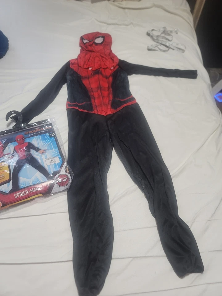 Spider-Man Far From Home Halloween Costume Spiderman Child Small (4-6) Ages 3-4 - Image 2 of 4