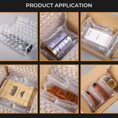 Air Pillow Film Cushion Roll 984' x 16" Small Bubble Wrap for Secure Packaging - Image 4 of 4