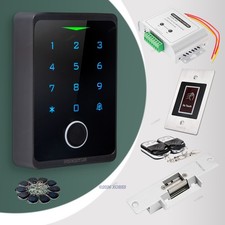 HOMSECUR Weatherproof WIFI Fingerprint RFID Access Control Set Lock APP Unlock