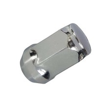 1x Radmutter M12x1.25 Kegelbund geschlossen 60° chrom für Smart, Forfour 1 (454)