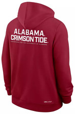 Alabama Crimson Tide Team Crimson Hoodie Red, Alabama Sweashirt Size S-3XL