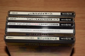 Sega Saturn SS Japan Import GAME LOT of 4 Virtua Fighter Side Pocket 2 F-1 etc.