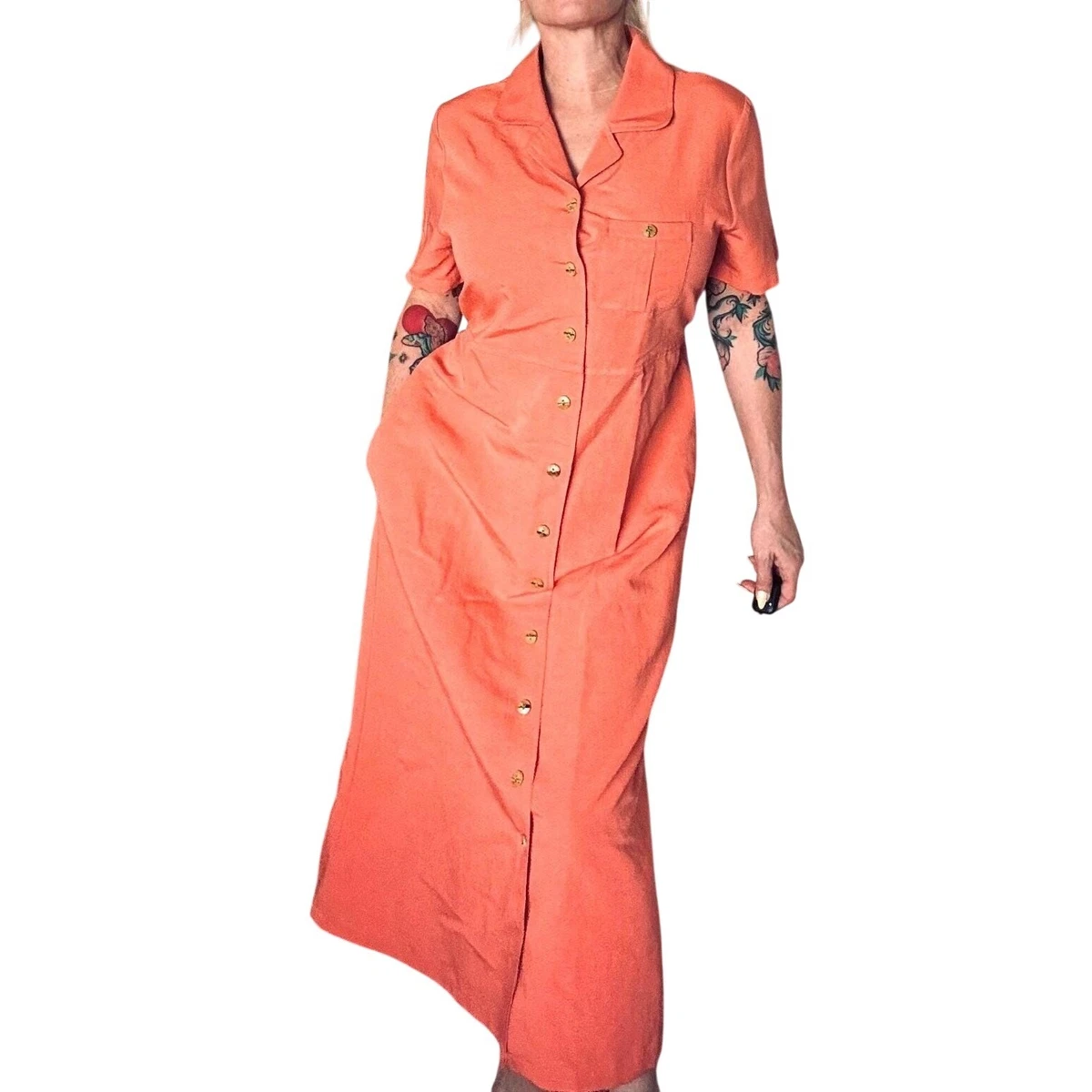 Linen 1990s Vintage Dresses for Women for sale | eBay