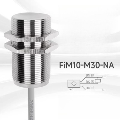 1PCS NEW FIT FOR Inductive response voltage sensor FMi10-M30-NA 10mm