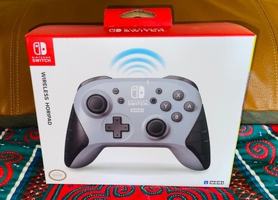 Nintendo Switch Hori NSW-175U Wireless Horipad Controller Gray NEW SEALED