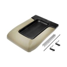For Chevy Silverado 1500 Hd 2001 2002 2003 Center Console Lid Plastic Vinyl Tan