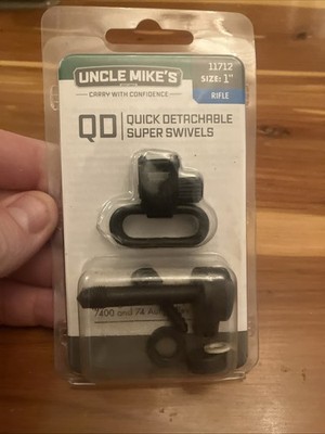 Uncle Mikes QD Quick Detach Super Swivels 1  Remington Four, 7400, 74 Auto 11712
