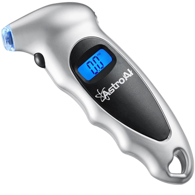 #ad Digital Tire Pressure Gauge 150 PSI 4 Settings for Car Truck Bicycle with Backli $16.99