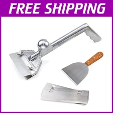 Efficient Griddle Scraper for Grease Removal