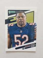 2021 Donruss Khalil Mack No Helmet #205 Bears