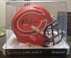 Khalil Mack  Chicago Bears Football Mini Helmet  Autographed 5star certificate