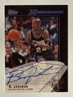 New ListingBobby Jackson 2001-02 Topps Xpectations Auto Autograph Sacramento Kings